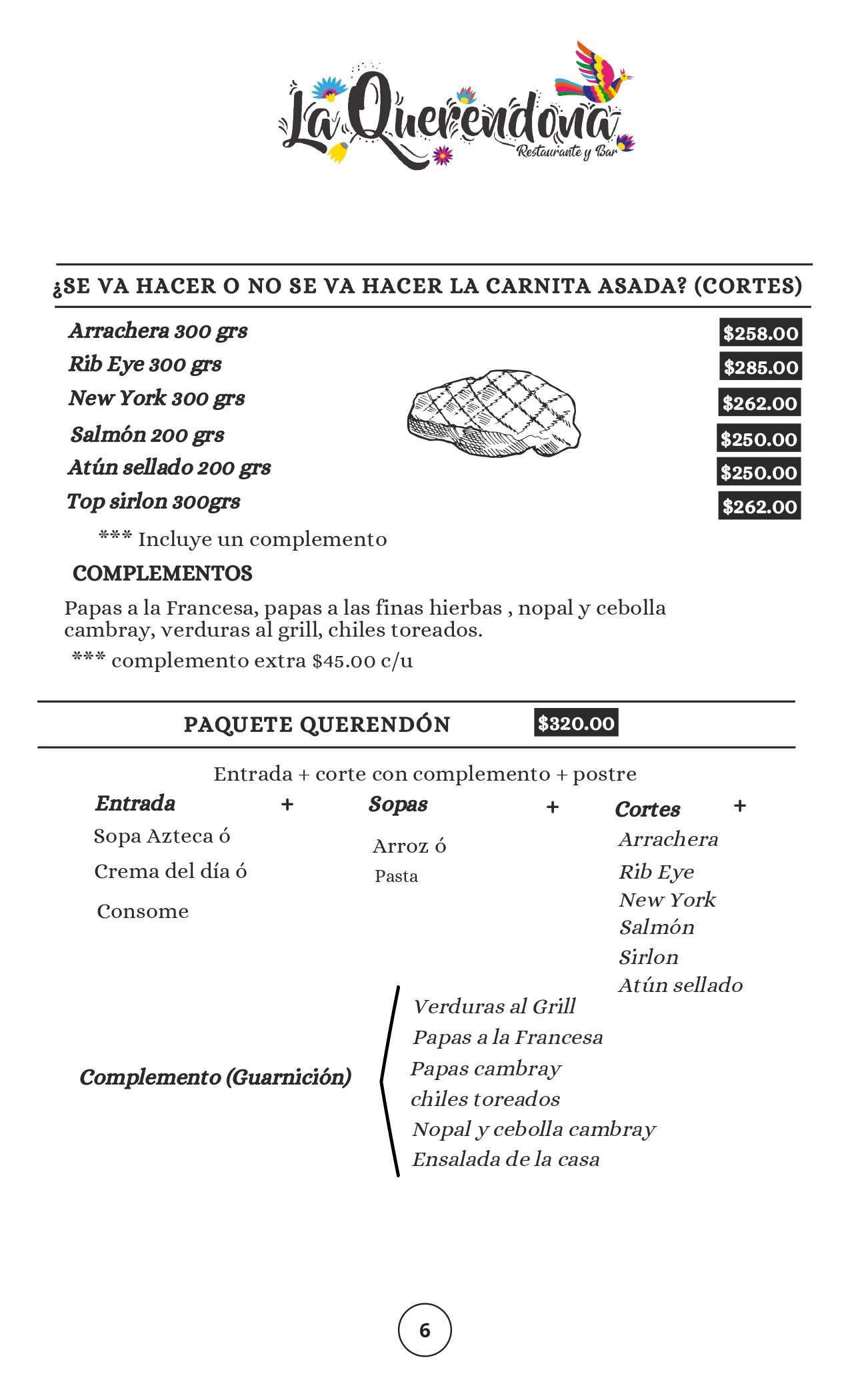 Menú 6