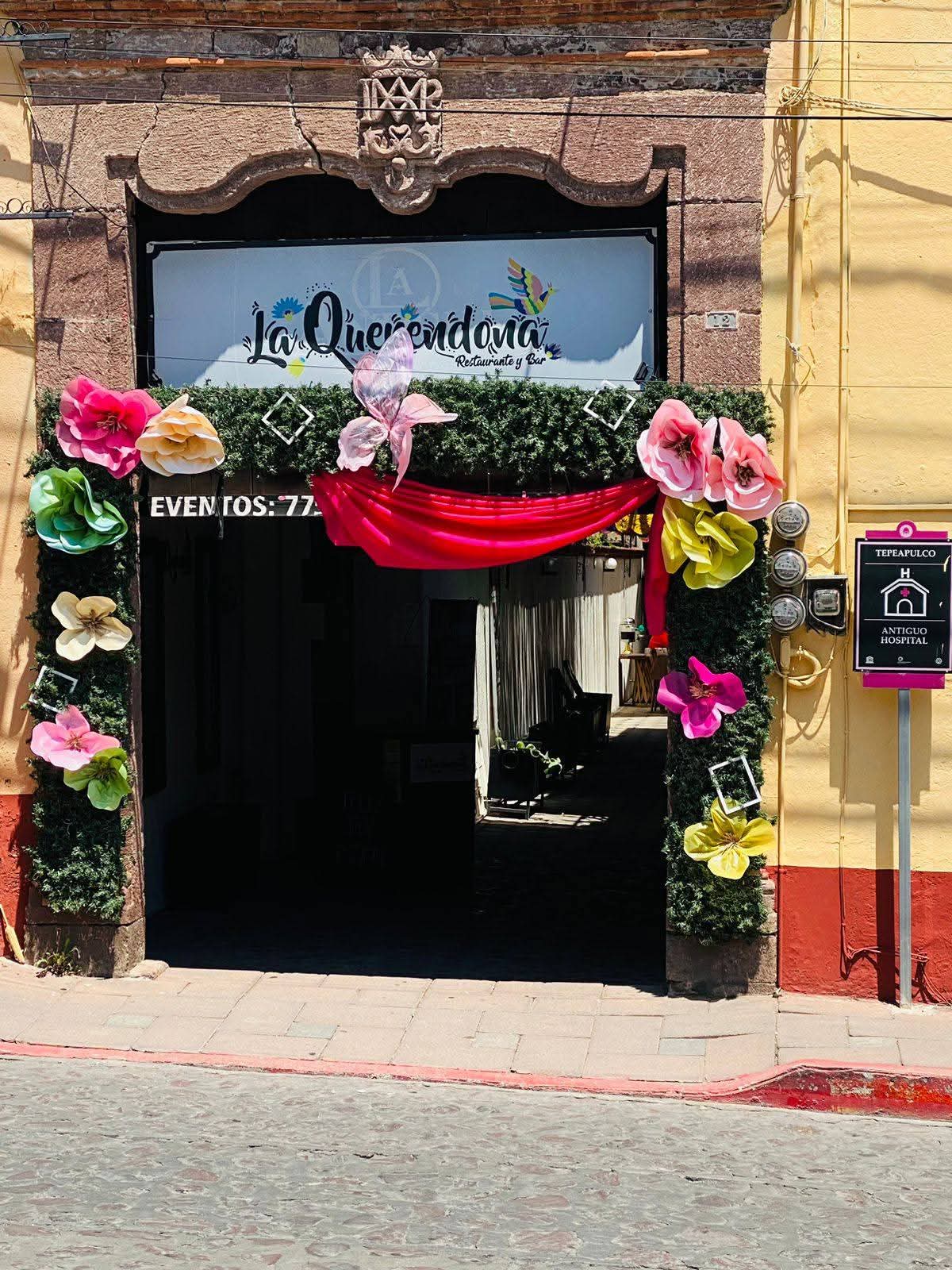 Entrada de La Querendona Tepeapulco