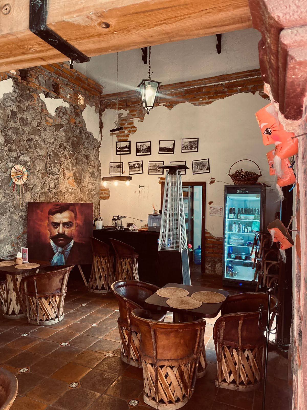 Interior de La Querendona Tepeapulco